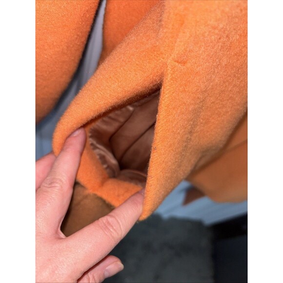 Ivo Nikkolo Vintage Mohair Jacket Orange Size UK14, US12 - Picture 9 of 10